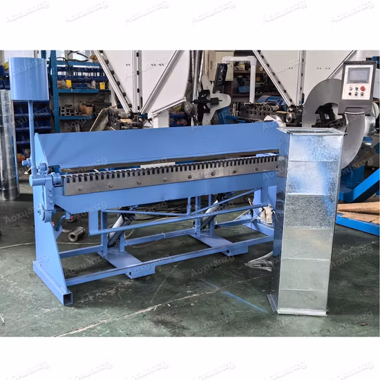 덕트 Tdf 플랜지 접는 기계를 직접 공급하는 공장